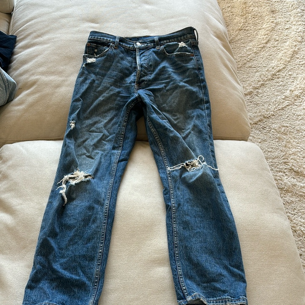 Perfect straight leg denim